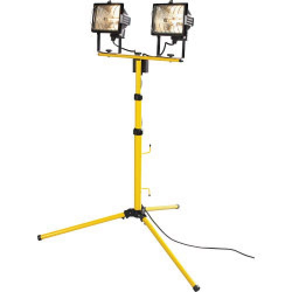 2x 500 watt Halogen Waterproof Floodlight Worklight