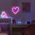 Special Effect Pink & White Unicorn LED Neon Style Wall Light