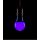 6 watt Dimmable ES-E27mm Screw Cap Purple GLS Long Life Decorative LED Light Bulb