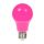 6 watt Dimmable ES-E27mm Screw Cap Pink GLS Long Life Decorative LED Light Bulb