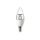 Integral ILCANDE14DF065 Dimmable 4.9 watt SES-E14mm Small Screw Clear Daylight LED Candle Light Bulb