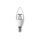 Integral 4.9 watt Clear SES-E14mm Cool Daylight White LED Candle Light Bulb