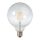 Calex 4 watt ES-E27mm Filament Globe - Clear Glass - Ultra Warm White