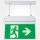 Eterna EXITMMO Multi Fixing LED Exit Sign With ISO 7010 Up Arrow Legend