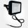 Eterna TAB20BK Black 20 watt Compact Outdoor Tablet LED Floodlight