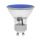 Blue 1.8 watt Special Effect Decorative GU10 LED Spotlight Bulb