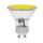 Yellow 1.8 watt Special Effect Decorative GU10 LED Spotlight Bulb