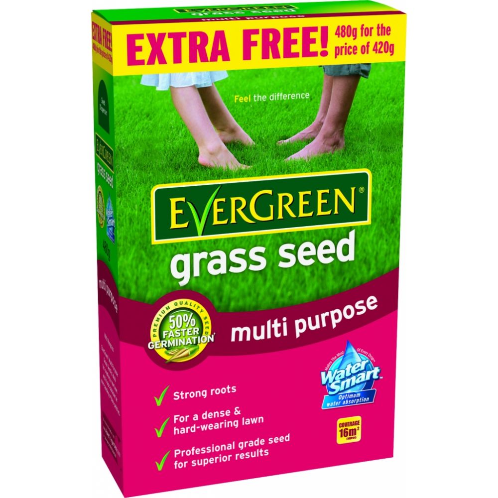 420g EverGreen Multi Purpose Lawn Grass Seed