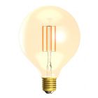 BELL 01437 4 watt ES-E27mm Vintage Amber 125mm LED Globe - Very Warm White 2000K