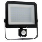 BELL 10787 50 watt Skyline Mini Outdoor Compact Domestic and Commercial LED Floodlight - Cool White - With PIR Motion Sensor
