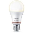 Philips WIZ 8 watt = 60 watt ES-E27mm Screw Cap GLS LED Smart Bulb - 2700K Warm White