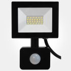 Eterna VECOF10PIR 10 watt Outdoor Economy LED Floodlight With PIR Motion Sensor