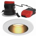 Ansel APRILEDP/AG/OCTOW 7 watt Prism Pro Colour Selectable CCT Anti-Glare LED Downlight