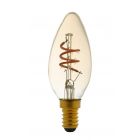 BELL 60027 4 watt SES-E14mm Amber Decorative Antique LED Candle Bulb