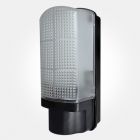 Eterna BLEDBK Black 7 watt Outdoor LED Bulkhead Wall Light