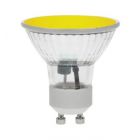 Yellow 1.8 watt Special Effect Decorative GU10 LED Spotlight Bulb